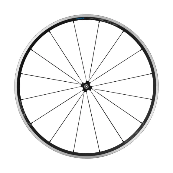 Rueda Delantera Shimano WH-RS300-CL-F Freno Llanta Negro