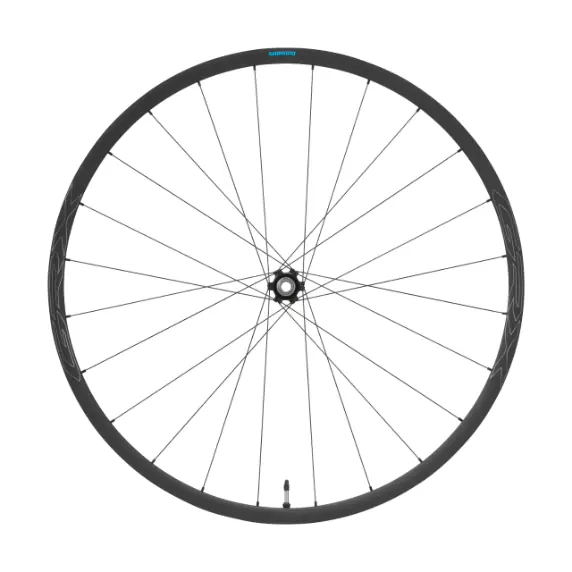 Rueda Delantera Shimano GRX WH-RX570-TL-F12-700C Freno Disco Center Lock Negro