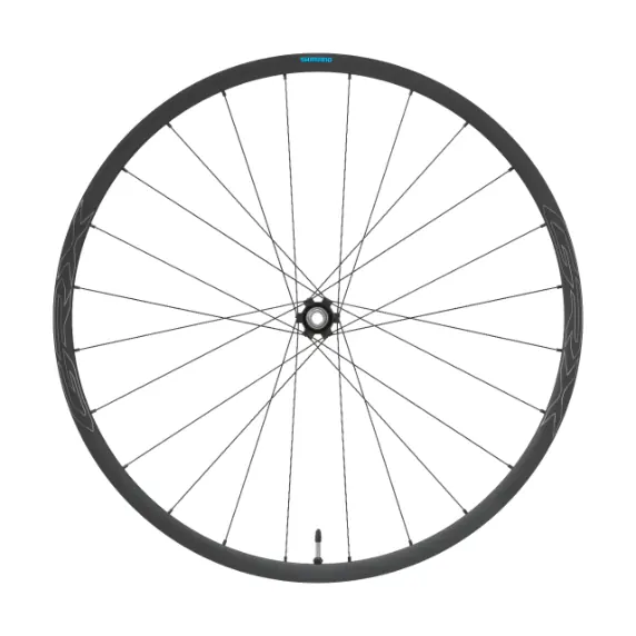 Rueda Delantera y Trasera Shimano GRX WHRX570LFERE65 10/11v Freno Disco Center Lock Negro
