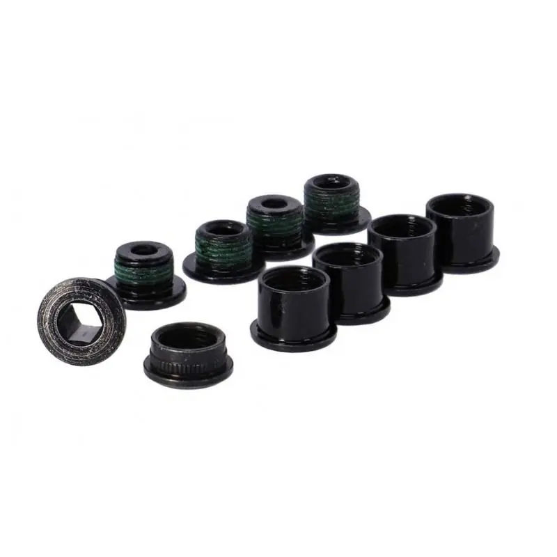 Kit 5 Tornillos Plato Sram Red Quark Acero Negro