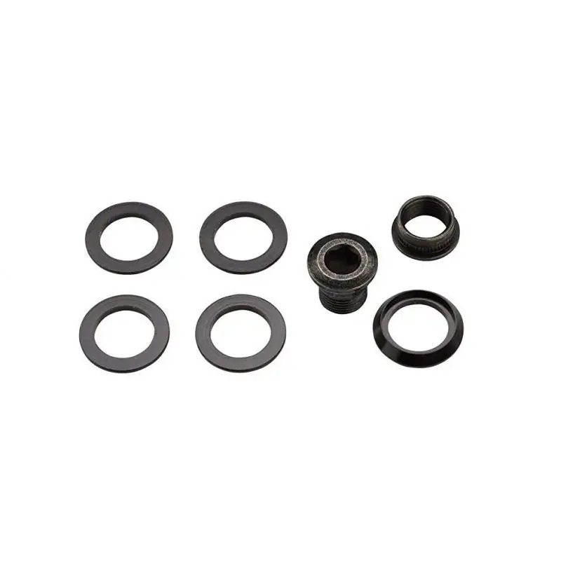 Kit 5 Espaciadores Plato Sram CX1 Tornillos Negro