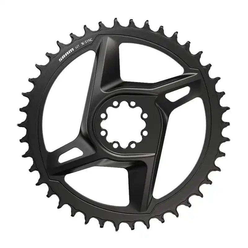 Plato Sram X-Sync Direct Mount 12v Aluminio Negro