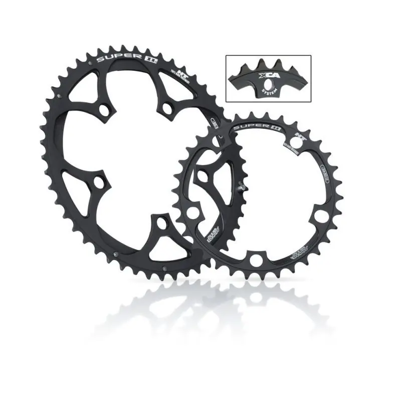 Plato Miche Super11 Carretera Campagnolo 11v Exterior Gris