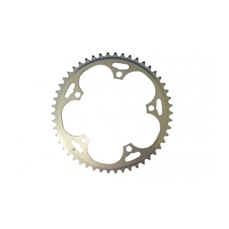 Plato Stronglight Type Campagnolo Aluminio 9/10v Exterior Plata