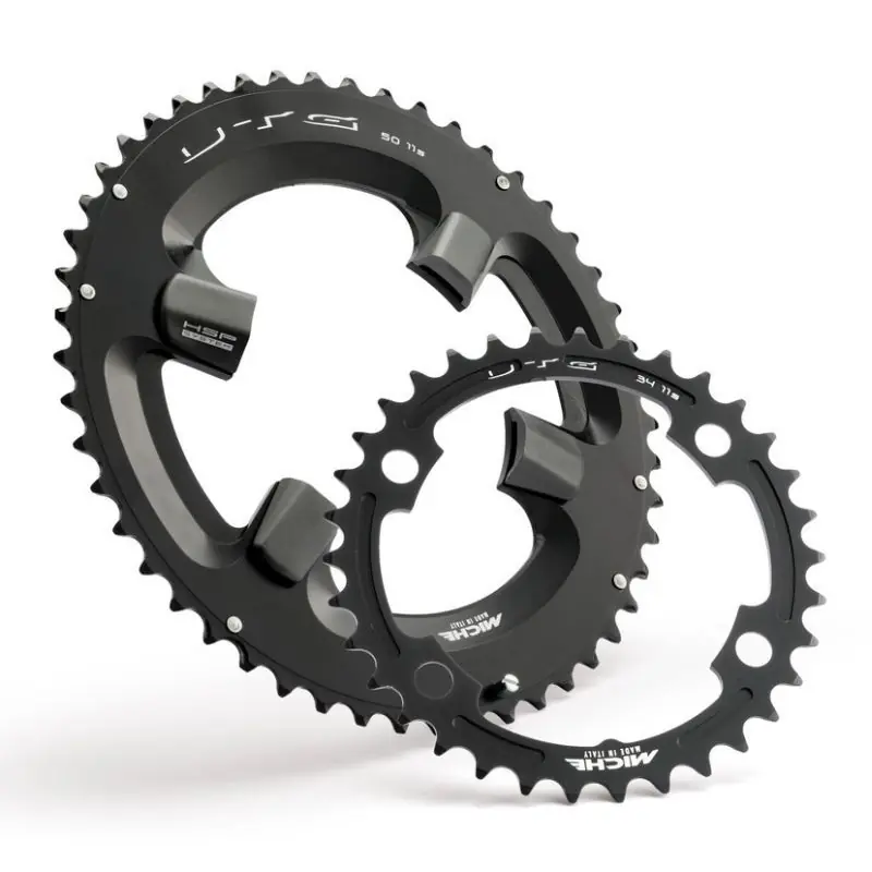 Plato Miche Super11 UTG Shimano Ultegra 6800 Exterior Negro