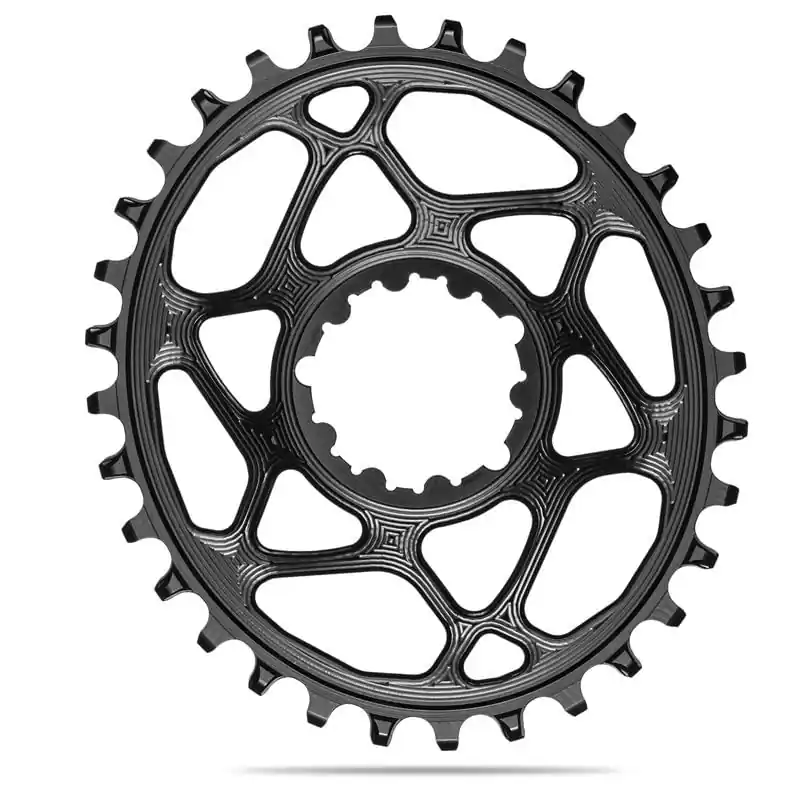 Plato Absolute Black Ovalado Direct Mount 3mm Offset 148 Boost Sram 1x10/12v Aluminio Negro