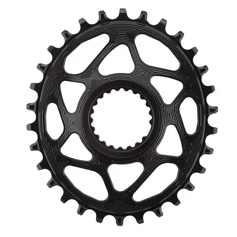 Plato Absolute Black Ovalado Direct Mount Shimano XTR Aluminio Negro