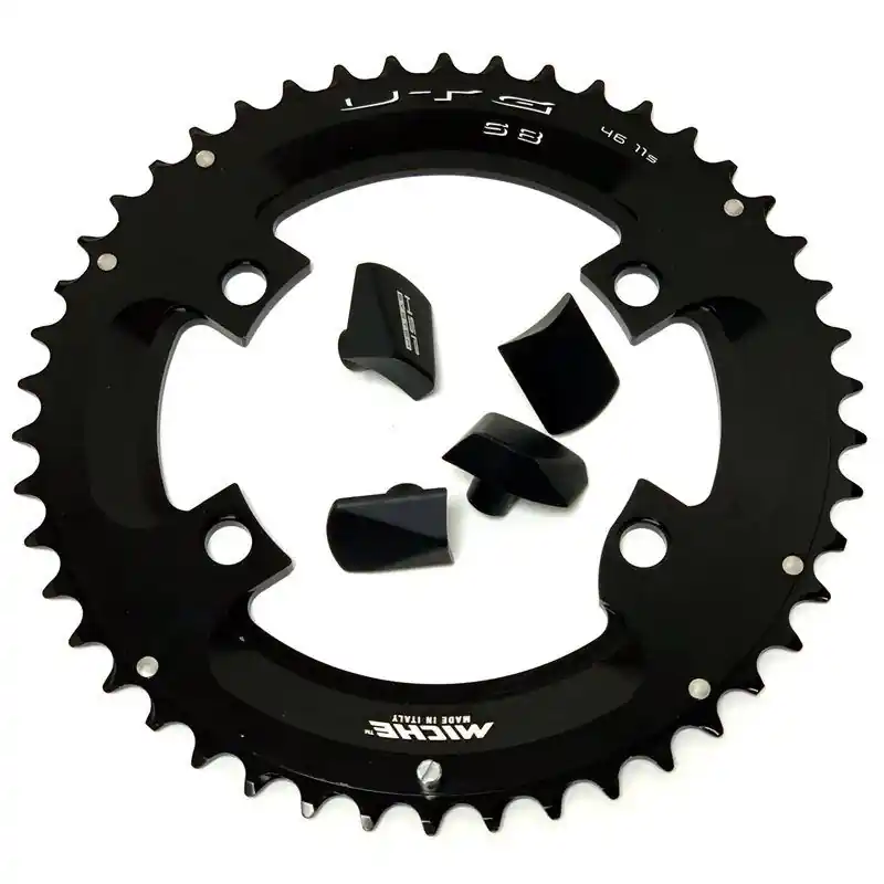 Plato Miche UTG 110 Bcd 4 Brazos Shimano Ultegra 8000 Aluminio Negro