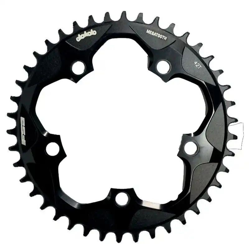 Plato Fsa Road Super Megatooth 110 Bcd 5 Brazos 1x11v WA607 Aluminio Negro