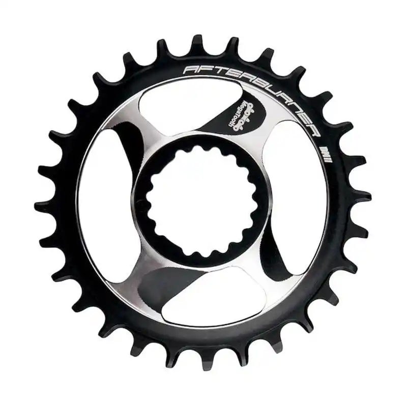 Plato Fsa Afterburner Direct Mount Shimano 12v WA835 Aluminio Negro/Plata