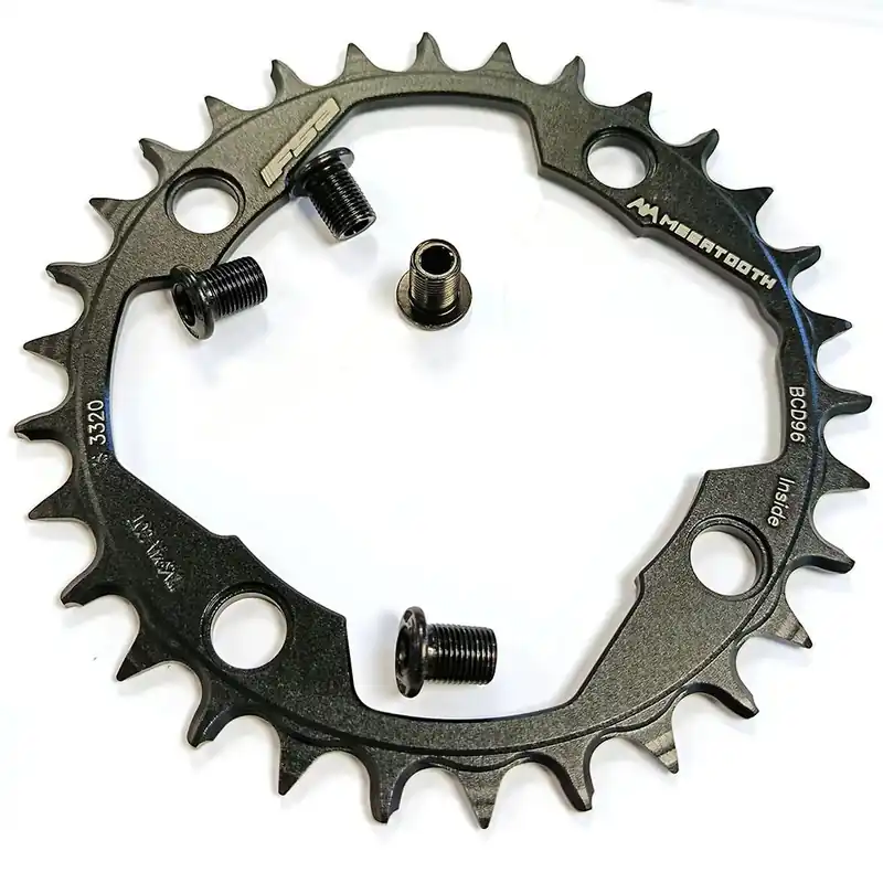 Plato Fsa Powerbox Megatooth 96 Bcd 4 Agujeros Shimano 1x12v Negro