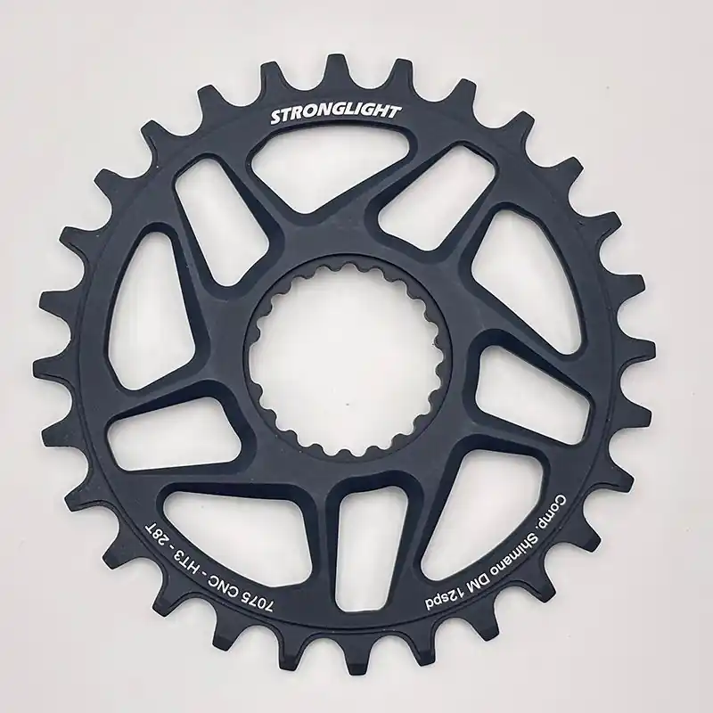 Plato Stronglight Direct Mount 3mm Offset Boost Shimano XTR FC-M9100 1x12v Aluminio Gris