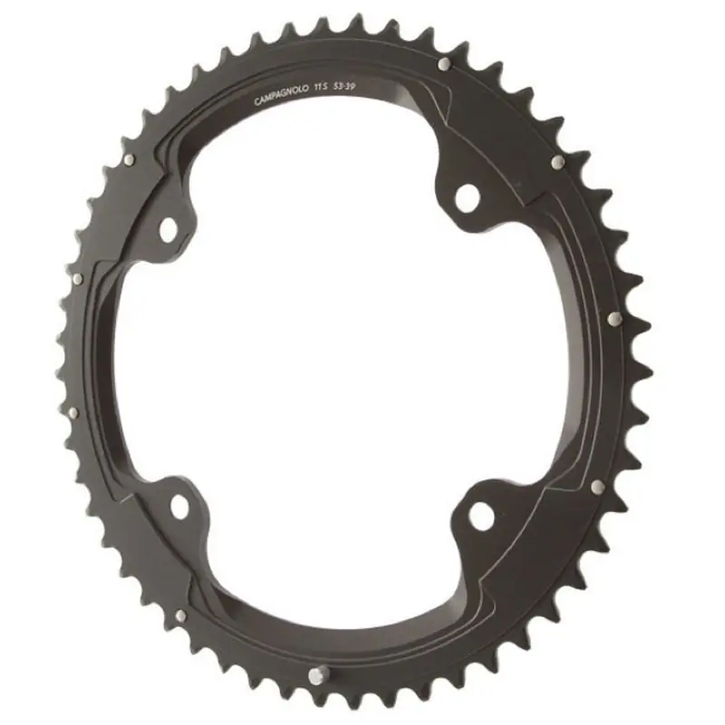 Plato Campagnolo Super Record 145 Bcd 4 Brazos Negro