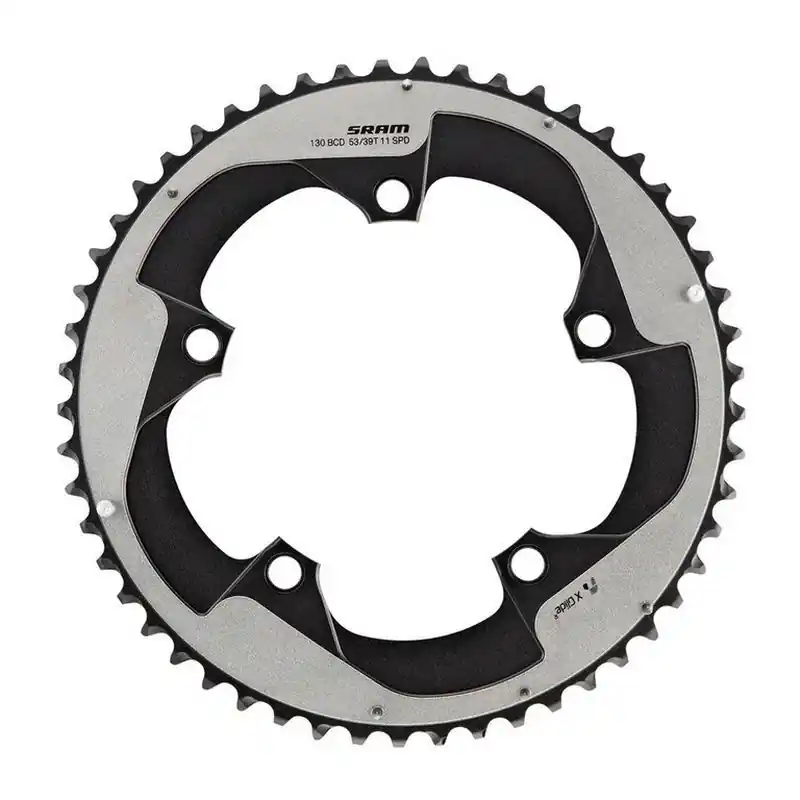 Plato Sram Road Red B2 X-Glide Yaw 130 Bcd 11v 2-Pin Negro
