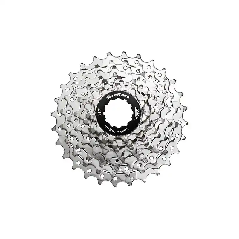 Casete Sunrace CSR91 9v Nickel Plata