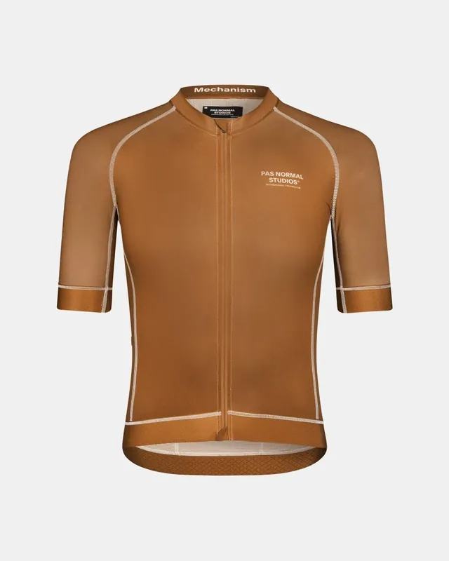 Maillot Manga Corta Pas Normal Studios Mechanism Hombre Dusty Brown