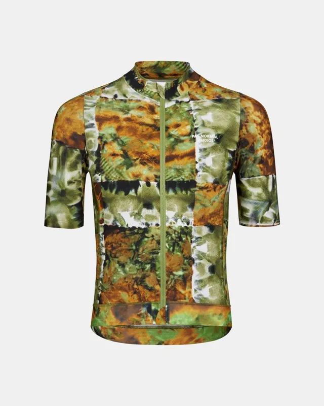 Maillot Manga Corta Pas Normal Studios Essential Hombre Kaleidoscope Green
