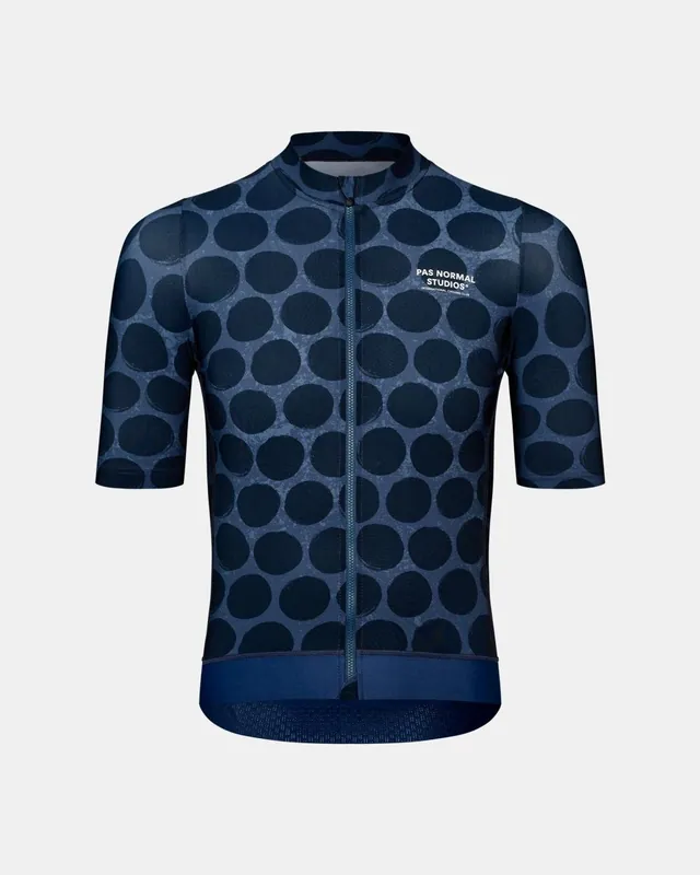 Maillot Manga Corta Pas Normal Studios Essential Hombre Dot Dark Navy