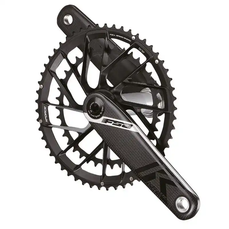 Juego Bielas/Platos Fsa K-Force Team Edition Modular BB386EVO Direct Mount 52/36d Carbono 175mm