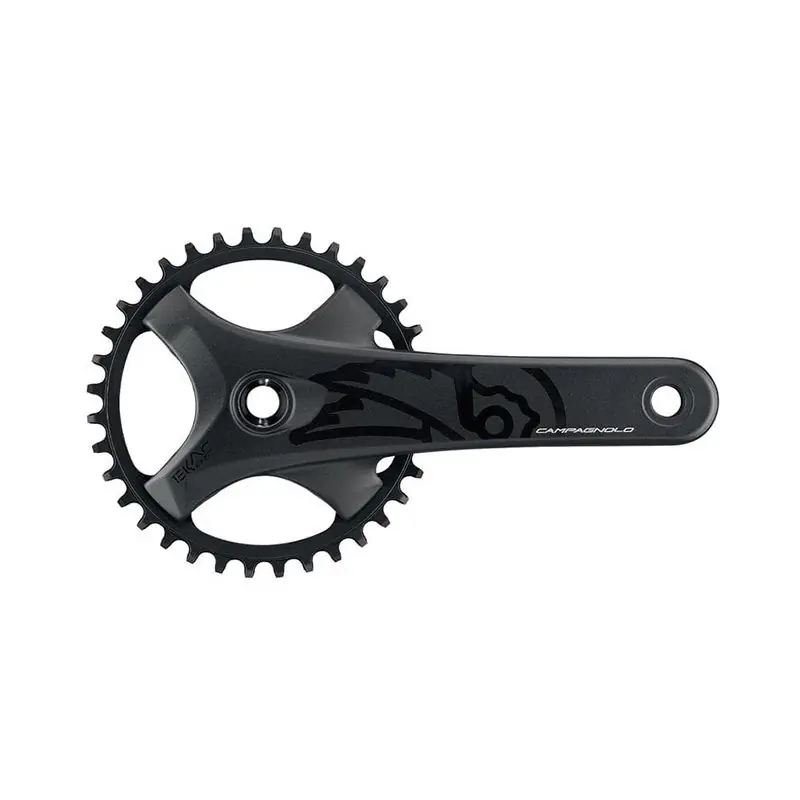 Juego Bielas/Plato Campagnolo Ekar GT 104 Bcd 4 Brazos 36d 1x13v Aluminio Negro