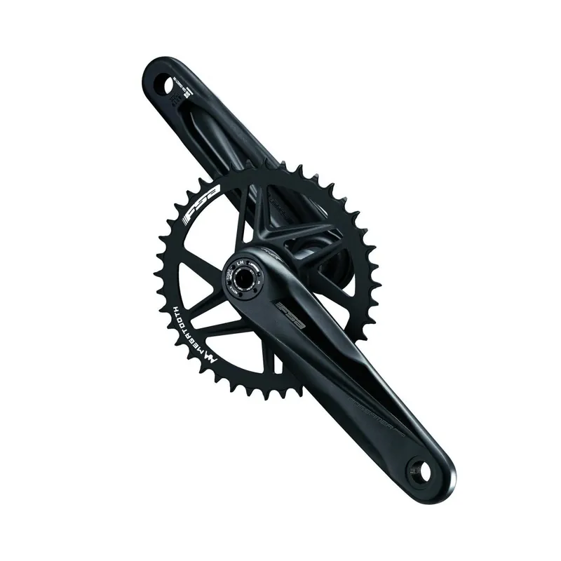 Juego Bielas/Plato Fsa AGX+ Gossamer Pro Megaexo 24mm Megatooth Direct Mount 40d Aluminio 175mm Negro