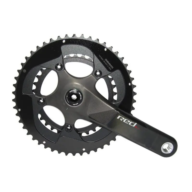 Juego Bielas/Platos Sram Red BB30 50/34d Yaw 11v BB30/Press Fit 30 Caja 68mm Sin Cazoletas 172.5mm Negro