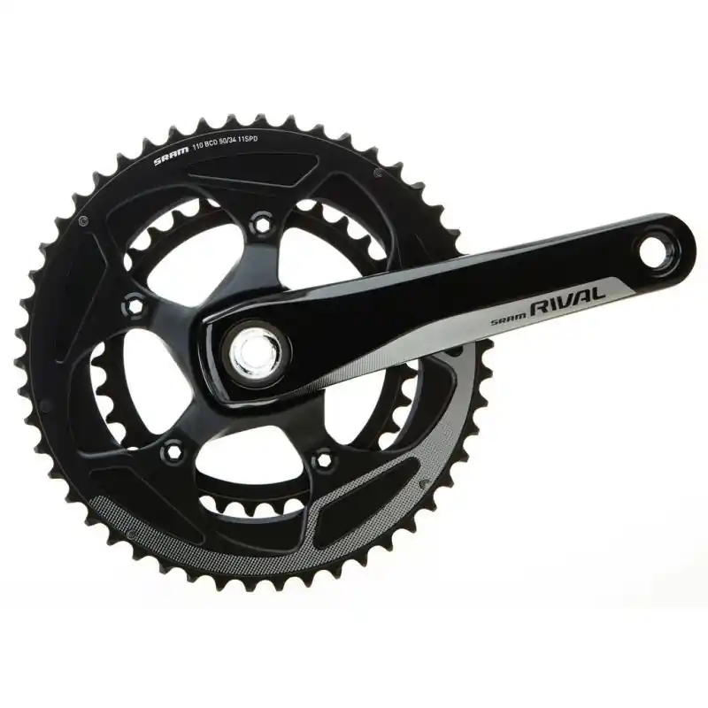 Bielas Sram Rival BB30 Yaw 52/36d 11v Sin Cazoletas 175mm Negro