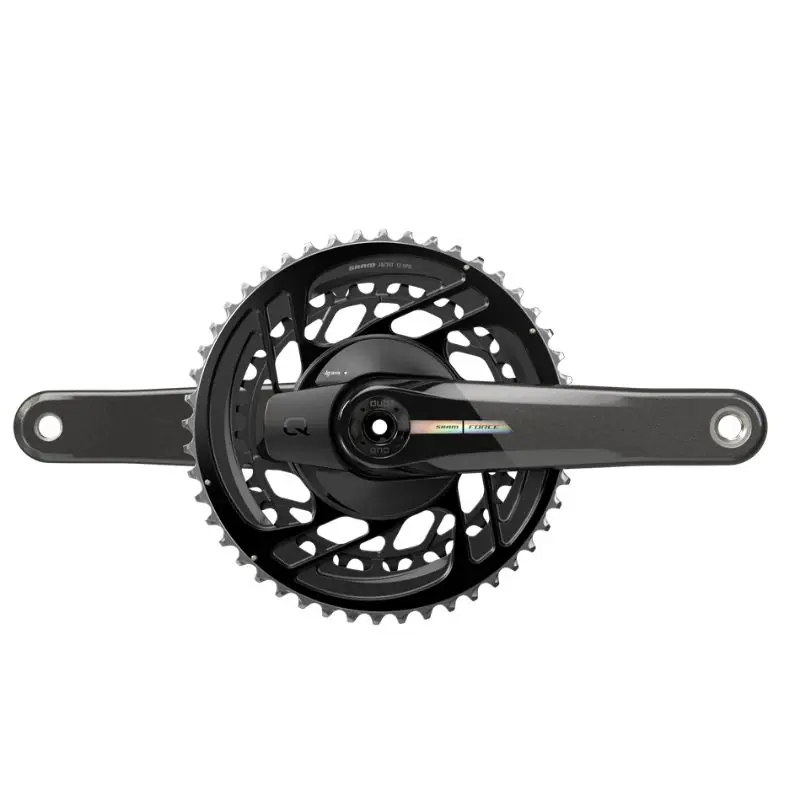 Juego Bielas Potenciómetro Sram Force Axs D2 Dub Direct Mount 50/37d 12v Sin Cazoletas Gris/Iridiscente
