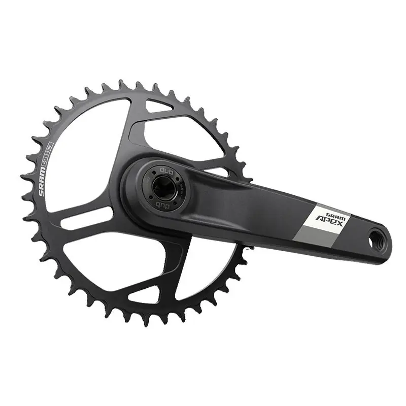 Juego Bielas/Plato Sram Apex Wide D1 Dub Direct Mount 40d Aluminio Sin Cazoletas Negro