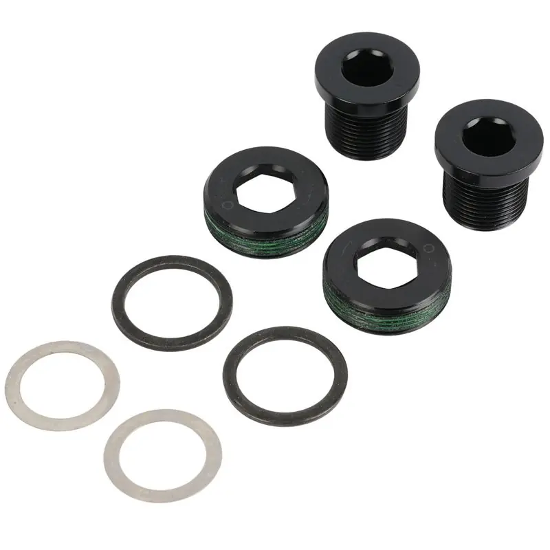 Kit Tornillos Biela Sram Auto-Extraíbles ISIS Negro