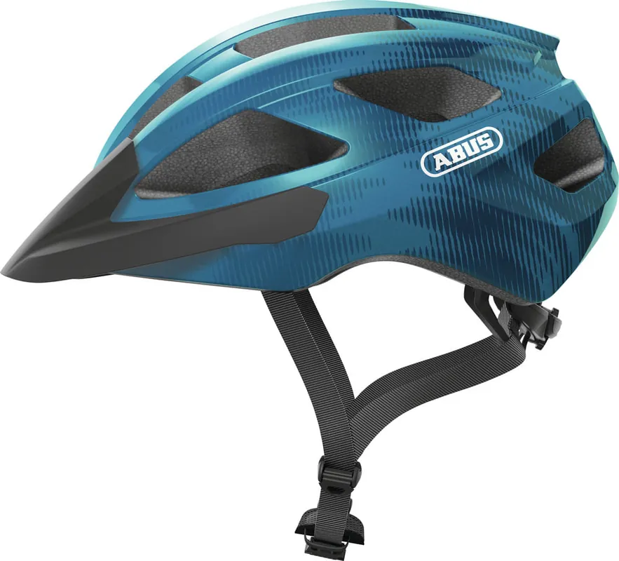 Abus Macator Casco Carretera Steel Blue