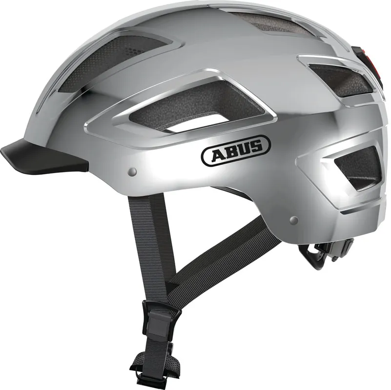 Abus Hyban 2.0 Casco Urbano Chrome Silver