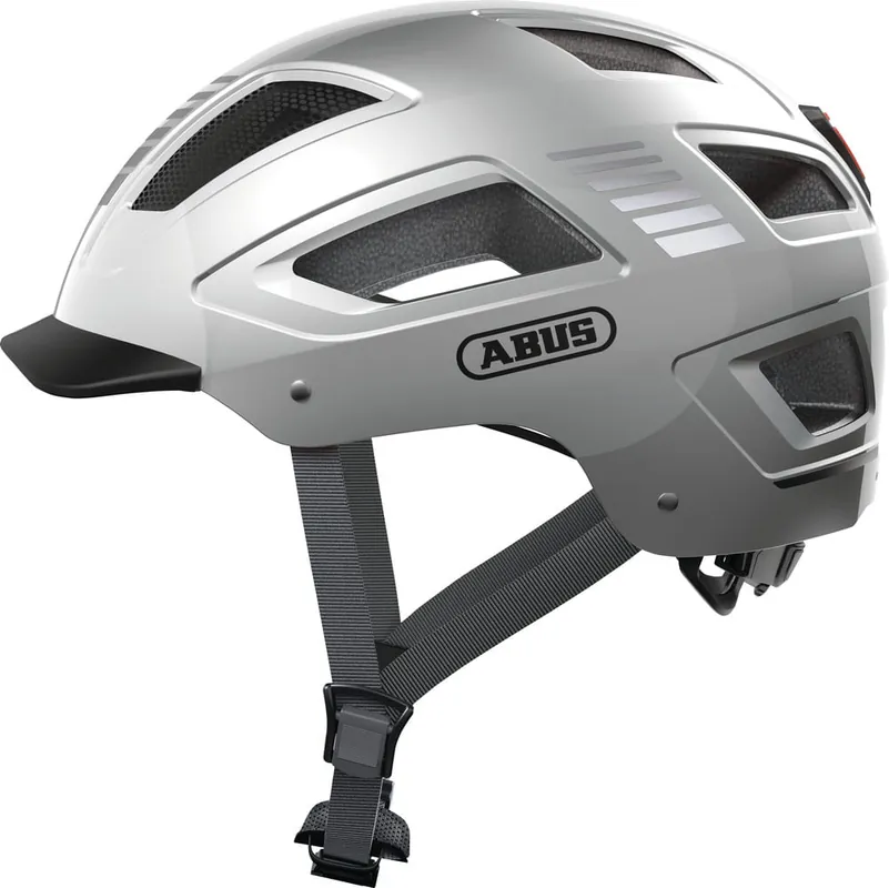 Abus Hyban 2.0 Casco Urbano Signal Silver