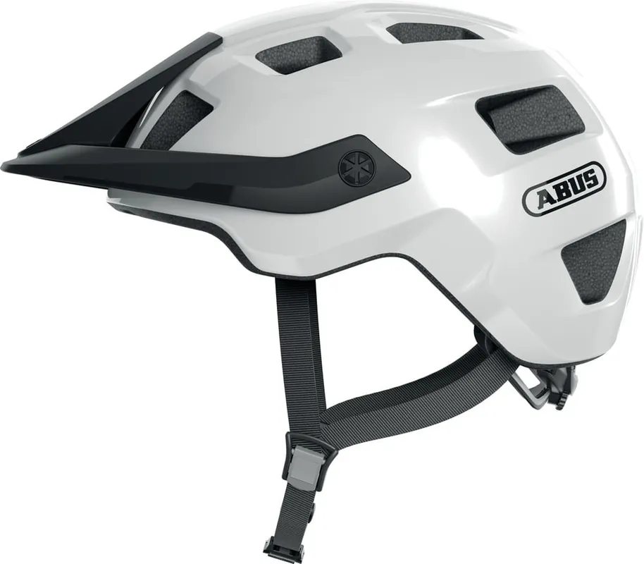 Abus Motrip Casco MTB Shiny White