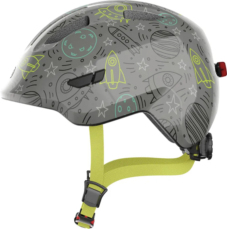Abus Smiley 3.0 LED Casco Niños Grey Space