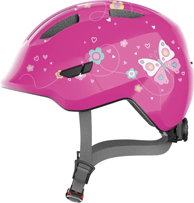 Abus Smiley 3.0 Casco Niños Pink Butterfly