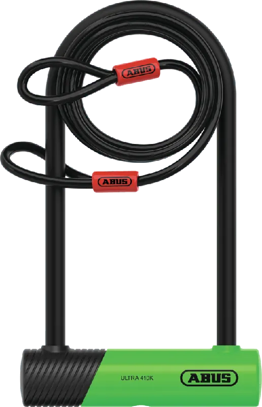 Abus Candado U Ultra 410K/170HB230 SH Ultra/Cobra 10/120 Negro/Verde