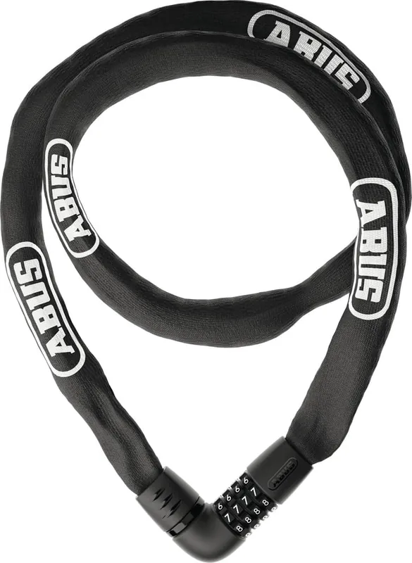Abus Candado Cadena/Combinación Tresor 6807C/140 Negro