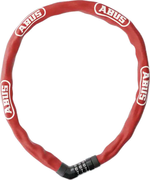 Abus Candado Cadena/Combinación Steel-O-Chain 4804C/75 Rojo