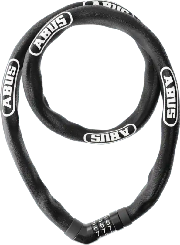 Abus Candado Cadena/Combinación Steel-O-Chain 4804C/110 Negro