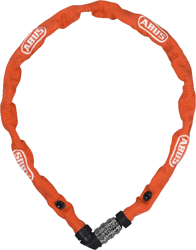 Abus Candado Cadena/Combinación Web 1200/110 Naranja