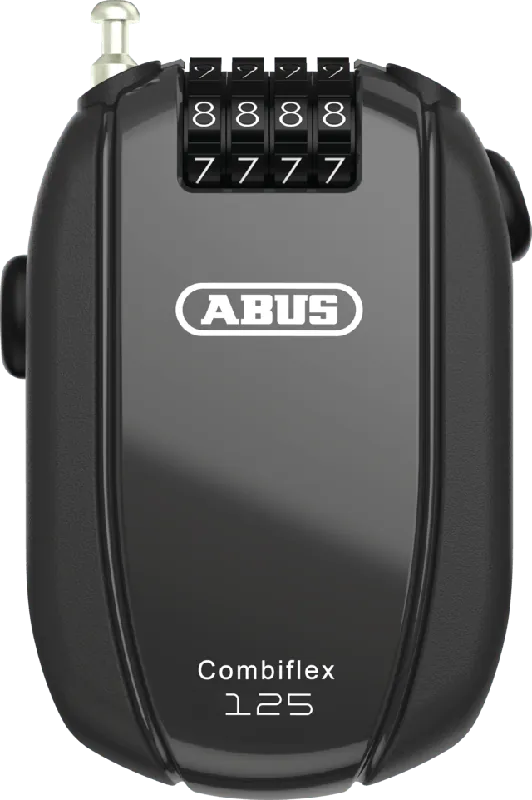 Abus Candado Combinación Retráctil Combiflex Trip 125 Negro