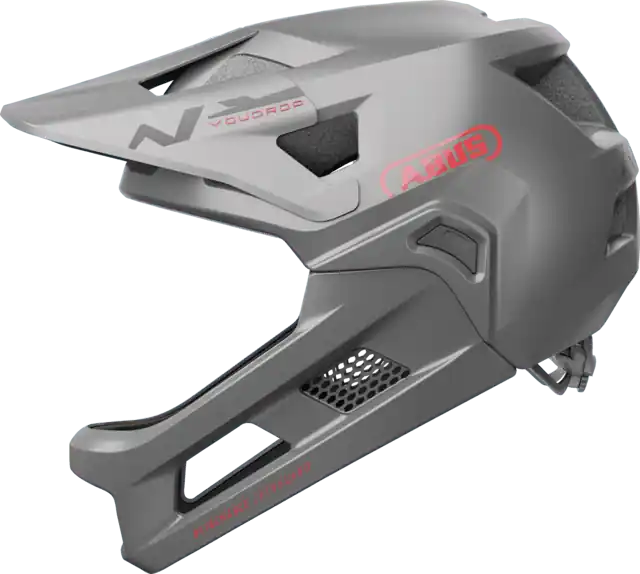 Abus Youdrop FF Casco Niños Ti Silver