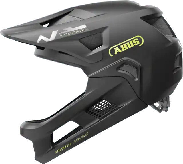 Abus Youdrop FF Casco Niños Velvet Black