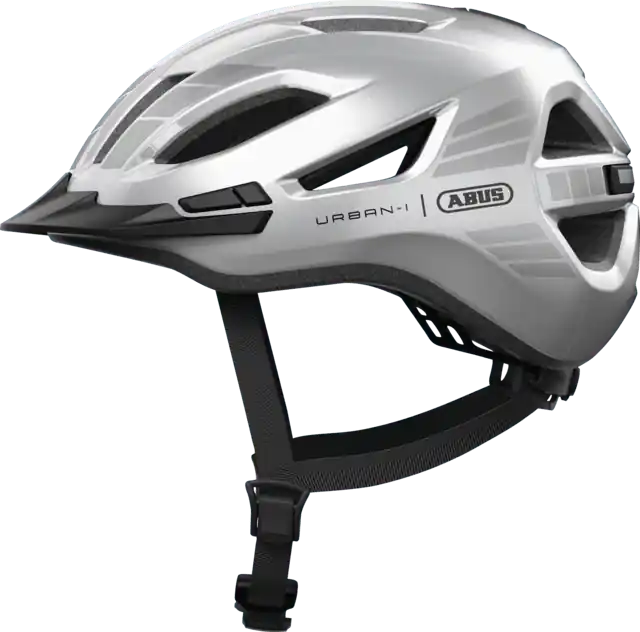 Abus Urban-I 4.0 LR Casco Urbano Signal Silver