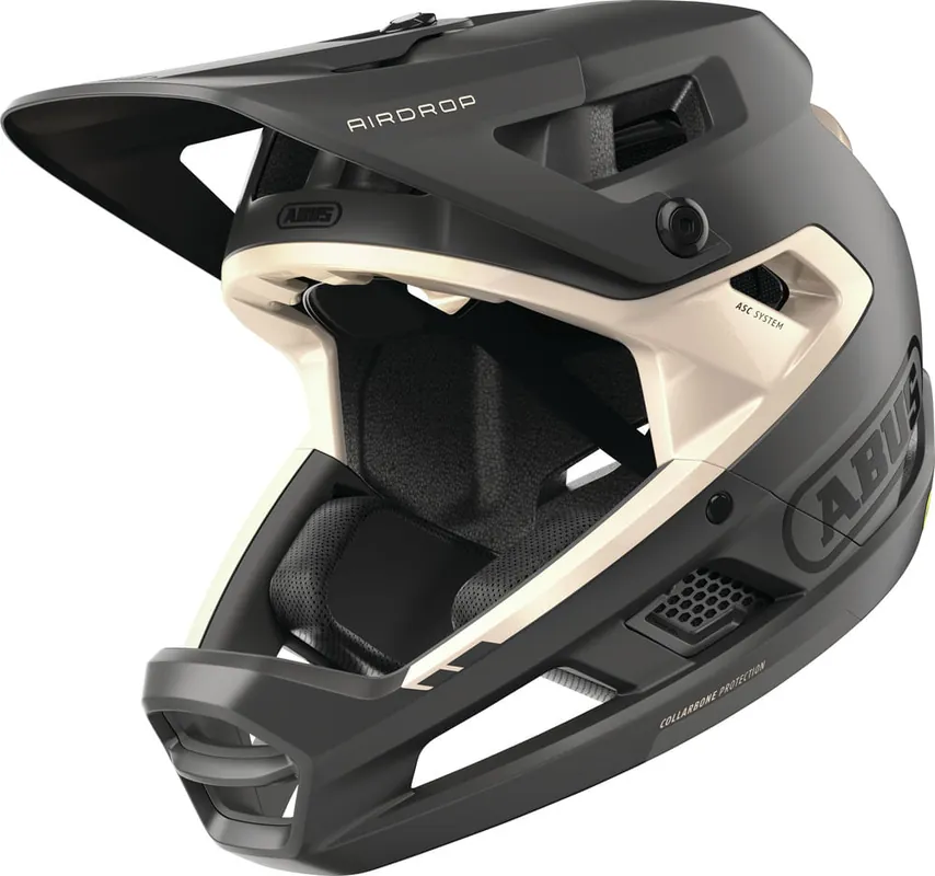 Abus Airdrop Mips Casco MTB Black Gold