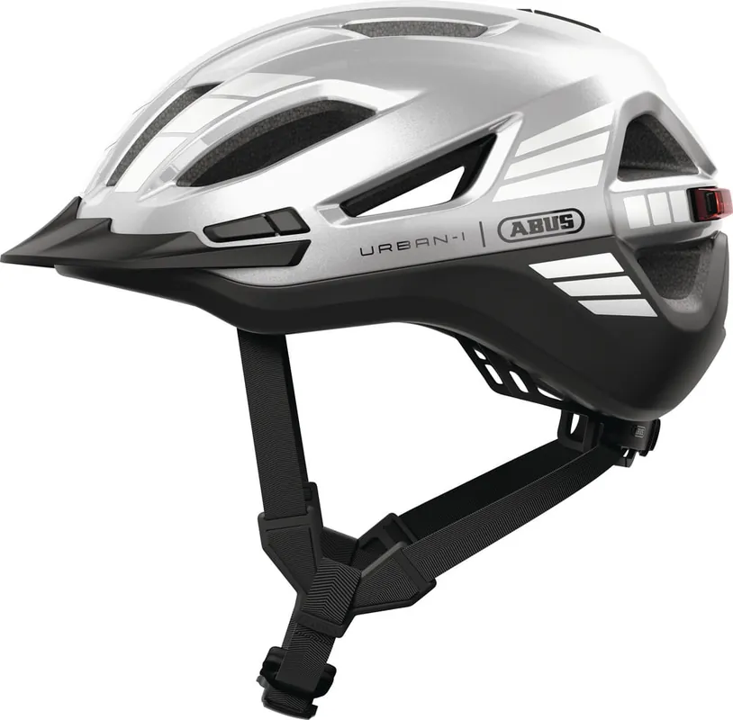 Abus Urban-I 4.0 Ace Casco Urbano Signal Silver