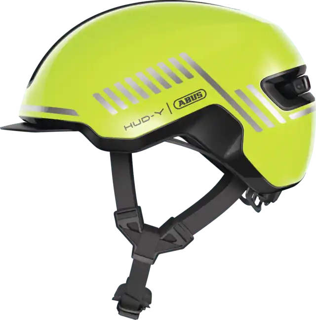 Abus Hud-Y Mips Casco Urbano Signal Yellow