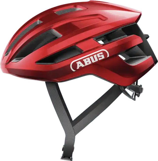 Abus Powerdome Casco Carretera Blaze Red