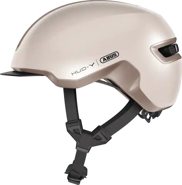 Abus Hud-Y Casco Urbano Champagne Gold